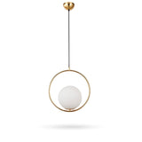 Pendant Lamp Golden Black Modern