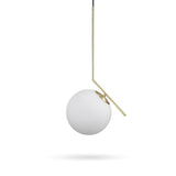 Pendant Lamp Glass Ball Modern