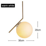 Pendant Lamp Glass Ball Modern