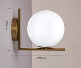 Pendant Lamp Glass Ball Modern