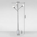 Floor Lamp Post Modern