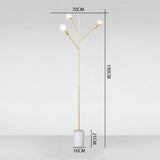 Floor Lamp Post Modern