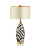 Desk Lamp Zebra Stripes