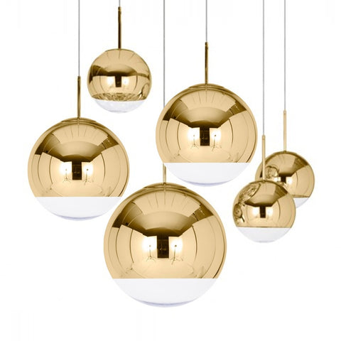 Chandelier Lamp Post Modern Glass Ball