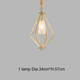 Chandelier Lamp Americal Style Brief