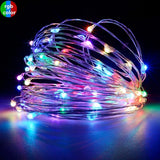 Fairy Lamp 2M 5M 10M Copper Silver Wire